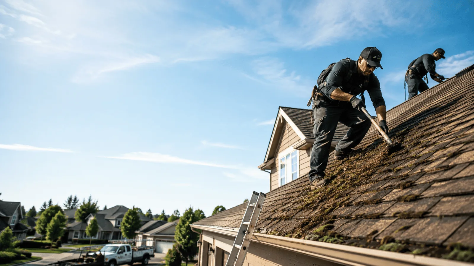 Roof Moss Removal in Sabin, MN near me